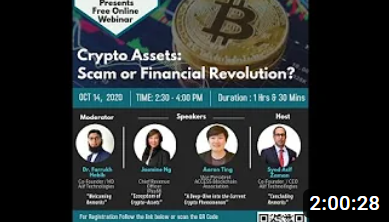 Crypto assets scam or financial revolution