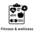 Fitness & wellness Logo